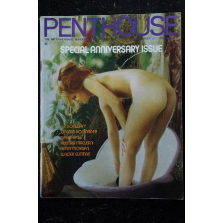 PENTHOUSE US 1973/09 Billie Deane Anneka de Larenzo Dr. John C. Lilly Issaac Hayes