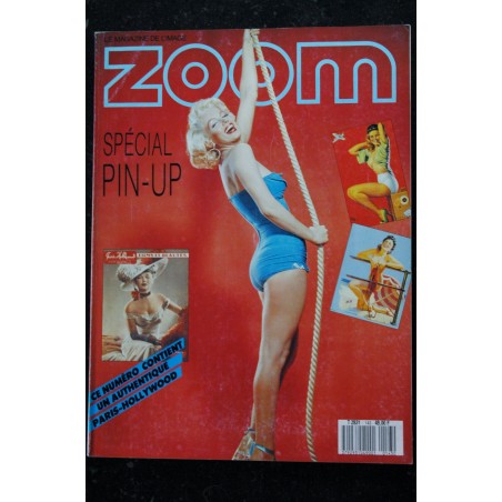 ZOOM MAGAZINE 143 SPECIAL PIN-UP 1 PARIS HOLLYWOOD OFFERT COVER MARILYN MONROE NUDISTE INTERVIEW CHANTAL THOMASS