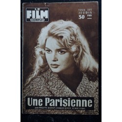 LE FILM COMPLET  n° 593  *  novembre 1956  *  Haine,amour et Trahison  COVER BRIGITTE BARDOT + 10 pages