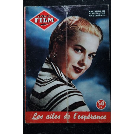 amor Film  n° 145  *  mai 1957  *     COVER Martha HYER Les ailes de l'espérance