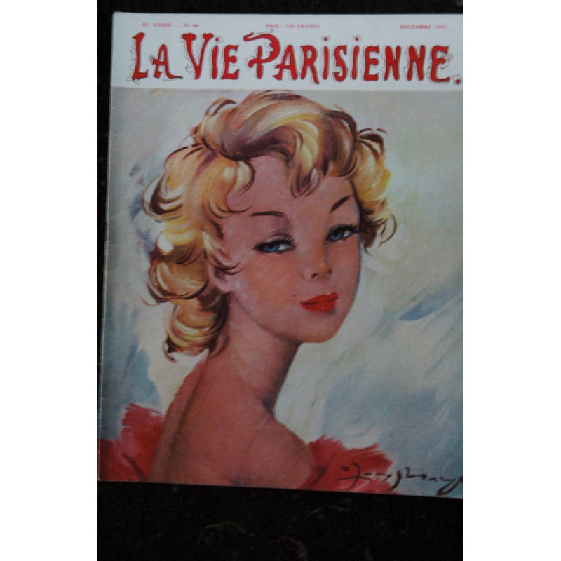 La Vie Parisienne 92 ° ANNEE  n° 57  *  sept. 1955  *  A GENTA Lempereur J.P. DEnis GUYOT JIHEL GRING ANA