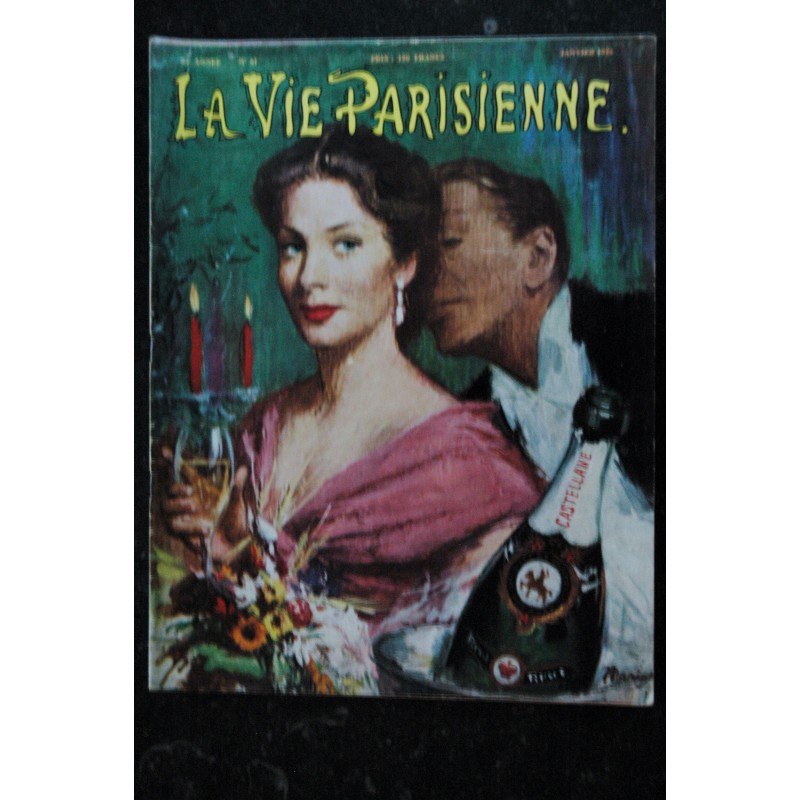 La Vie Parisienne 92 ° ANNEE  n° 60  *  décembre 1955  *  BRENOT Luc-By GRING Lafont JIHEL Dignimont