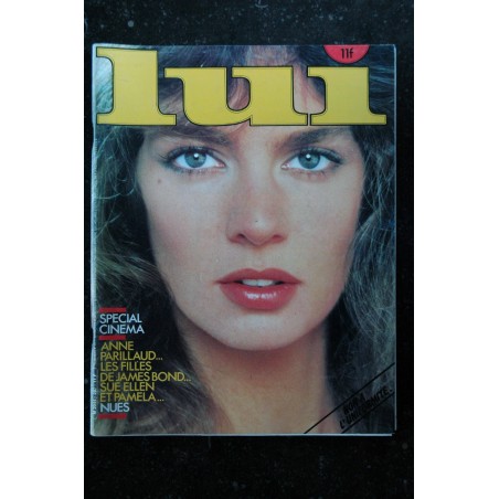 LUI 237 OCTOBRE 1983 SPECIAL CINEMA NU COVER ANNE PARILLAUD NIKITA JAMES BOND GIRLS  INTEGRAL NUDES