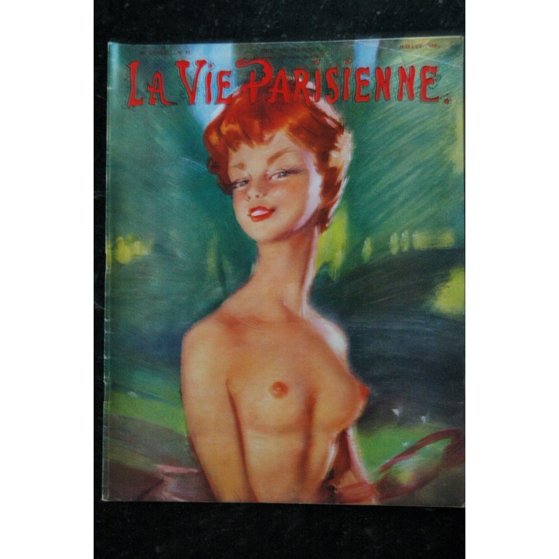 La Vie Parisienne 95 ° ANNEE  n° 90 *  juin 1958  * Jim Fou dienès BIPS