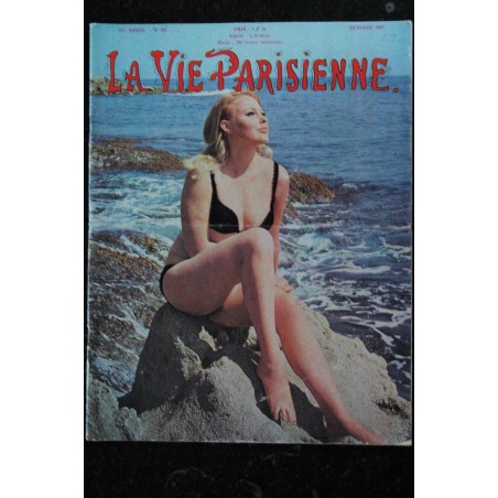 La Vie Parisienne  103 ° ANNEE  n° 194 *  février 1967  * Josiane Cibert Magda Konopka Agnès Spaak Tania Béryll