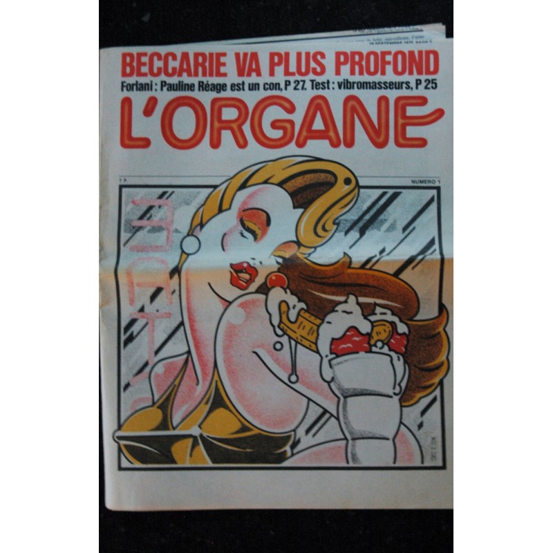 la Banane bimensuel n° 3  *  1975  *  TRES RARE *  MARLON BRANDO : j'ai été HOMO  Journal porno satirique  24 pages