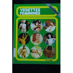 Vedettes Féminines Incognito  n°  4  * 1982 *  Isabelle HUPPERT Nastassia KINSKY Brigitte LAHAIE  *  ALL NUDE