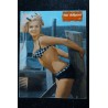 FOLIES DE PARIS ET DE HOLLYWOOD 407 BAS NOIRS CULOTTE DENTELLE STRIP PIN-UP SEXY