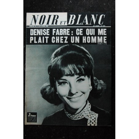 NOIR ET BLANC 910 10 AOUT 1962 COVER MARILYN MONROE MARILYN NOUS AVAIT DIT SON SECRET
