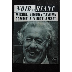 NOIR ET BLANC 1255  17 avril 1969   COVER DENISE FABRE + 4 pages