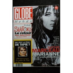 GLOBE Hebdo  24 * 1993 *  SPECIAL LEO FERRE  Cover + 8 pages   Daniel BUREN  Umberto ECO