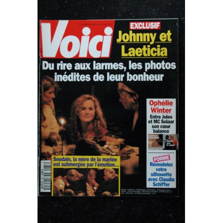 VOICI 352 1994 août   Arielle DOMBASLE Valérie KAPRISKY Anne PARILLAUD Emmanuelle BEART Isabelle ADJANI