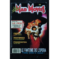 Ciné Fantastique MAD MOVIES  n° 36  * 1985 *  DAY OF THE DEAD  RE ANIMATOR  PLANETE INTERDITE