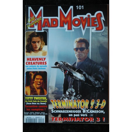 Ciné Fantastique MAD MOVIES  n° 90  * 1994 *   THE CROW  BRANDON LEE  BATMAN CONTRE LE FANTOME MASQUE