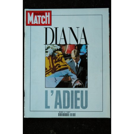 PARIS MATCH N° 2520  1997   DIANA 1961 - 1997  Un Destin   Cover + 56 pages