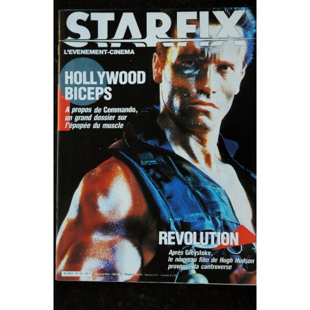 STARFIX 033  n° 33  * 1986 *   SPECIAL AVORIAZ  ROCKY IV  FELLINI CHORUS LINE