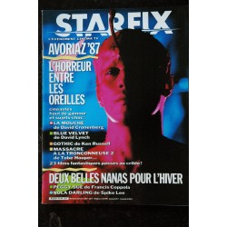 STARFIX 043  n° 43  * 1986 *  STARS 87 Le nom de la rose Le jour des morts-vivants Mélanie GRIFFITH