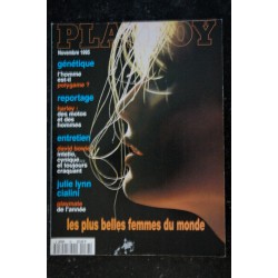 PLAYBOY 038 N° 38 1995 NOVEMBRE DAVID BOWIE SANDRA BULLOCK STUART RHONDA ADAMS JULIE LYNN CIALINI NUS