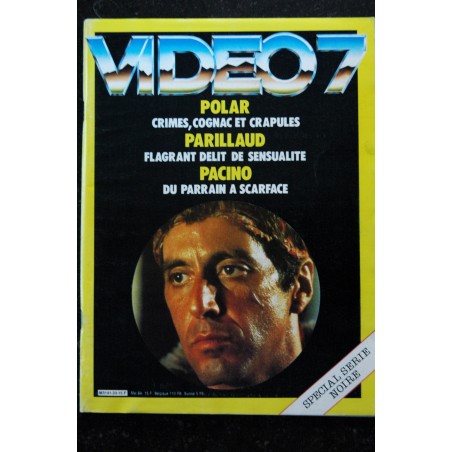 VIDEO 7 032 N° 32 1984  Jack NICHOLON  Catherine DENEUVE  RIVES  HUSTER    + CAHIER EROTIC