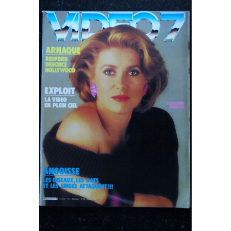 VIDEO 7 033 N° 33 1984   Anne PARILLAUD  AL PACINO MOUGEOTTE  Marilyn CHAMBERS    + CAHIER EROTIC