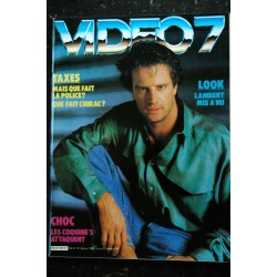 VIDEO 7 054  N° 54  1986  CAROLE BOUQUET  LANVIN GIRAUDEAU MONROE SINATRA     +  CAHIER X