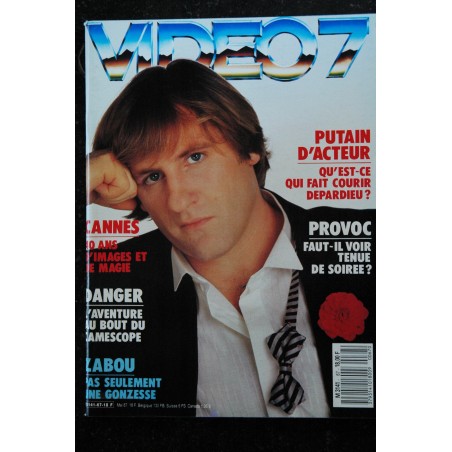 VIDEO 7 066  N° 66c  1987 * 3 couvertures différentes * Béatrice DALLE LEOTARD BOHRINGER SAMANTHA FOX    +  CAHIER X