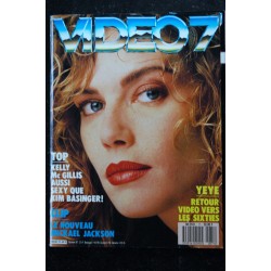 VIDEO 7 070  N° 70  1987  Mickey ROURKE  James BOND SUPERMAN MADONNA  CICCIOLINA Brigitte NIELSEN SPIELBERG     +  CAHIER X