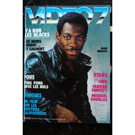 VIDEO 7 075  N° 75  1988   MADONNA SPRINGSTEEN JACKSON HALYDAY U2 Maruschka DETMERS Tom CRUISE     +  CAHIER X JAMIE SUMMERS