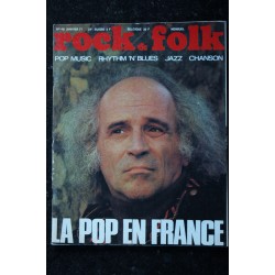 ROCK & FOLK 047 n° 47 DECEMBRE 1970 COUVERTURE JIMMY PAGE David ALLEN ZAPPA DYLAN SUN RA LED ZEPPELIN