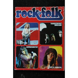ROCK & FOLK 110 MARS 1976 SPECIAL WHO  Ken RUSSELL CHARLEBOIS Patty SMITH GIRLS