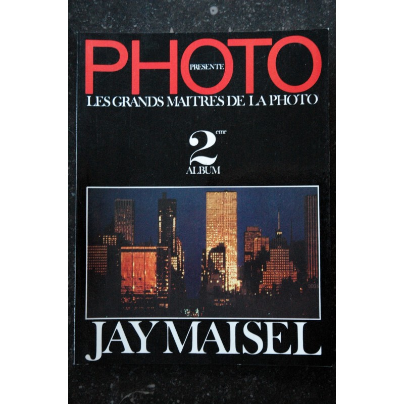 PHOTO LES GRANDS MAITRES DE LA PHOTO TOME 2 JAY MAISEL 66 PAGES 1983 PHOTOGRAPHY