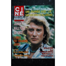 CINE REVUE 1983 n° 16  JANE BIRKIN POSTER GEORGES BELLER PRESLE BELMONDO DELON