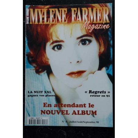 Mylène FARMER Magazine L 4583  n° 12  *  juillet/Août/Septembre 1999  *  32 pages