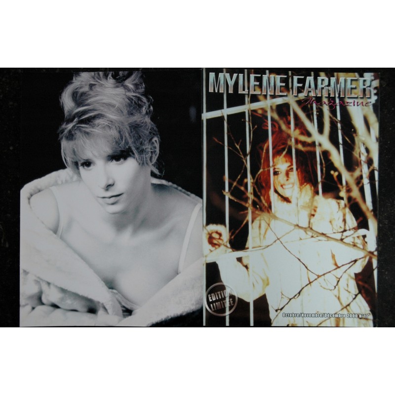 Mylène FARMER Magazine   n° 26  *  janvier /février/mars 2003  *  36 pages   Poster