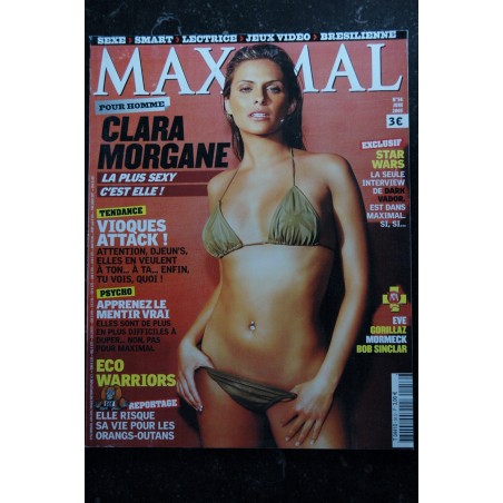 MAXIMAL  CALENDRIER 2005  CLARA MORGANE & les chics filles