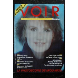 VOIR  TELERAMA 1984  n°  6   *   Nastassia KINSKI Isabelle HUPPERT