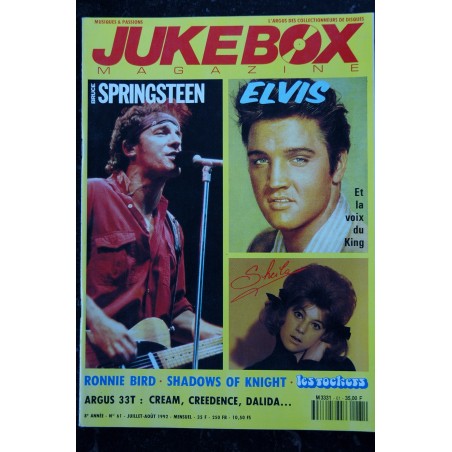 JUKEBOX   67 *  1993  *   QUEEN les années lumières LEO FERRE Dick RIVERS TIna TURNER DUTRONC