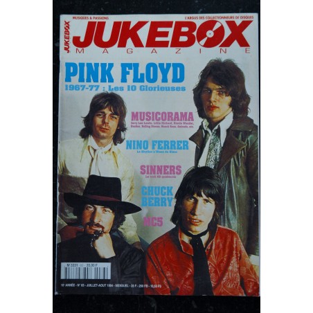 JUKEBOX   64 *  1992  *   FRANCE GALL  Gene VNCENT  Joe MEEK  SPIRIT Eddie & the hot rods
