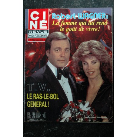 CINE REVUE 1982  n° 23  Romy SCHNEIDER  Zizi JENMAIRE Patrick DUFFY A. PERKINS