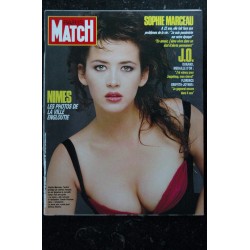 PARIS MATCH N° 2130  1990  COVER SOPHIE MARCEAU +   6 pages  TRUMP & Marla MAPLES Tina TURNER