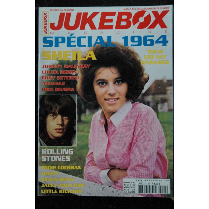 JUKEBOX  197  *  2003  *   GENE VINCENT  JOHNNY HALLYDAY Kim FOWLEY