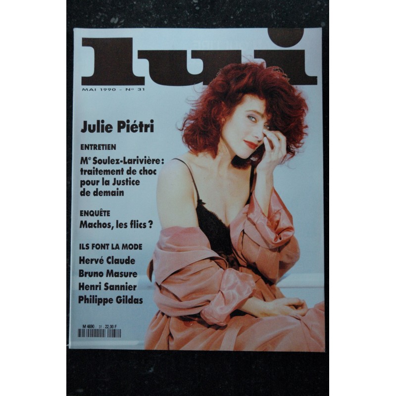 LUI 031 N° 31 JULIE PIETRI SEXY CHARME VERANES MARK LIDDELL SERGIO VERANES EROTISME HOT