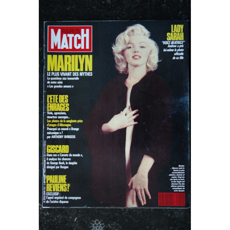 PARIS MATCH N°  566 13 FEVRIER 1960 COVER MARILYN MONROE & YVES MONTAND