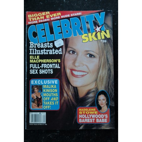 CELEBRITY SKIN 1995 42  MADONNA  JULIE STRAIN  CAMERON DIAZ  T. LORDS  SHANNON TWEED