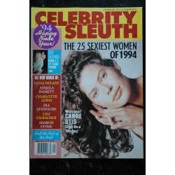 CELEBRITY SLEUTH Vol 06  n° 03  Brigitte Nielsen Farrah Fawcett Sophia Loren Cher Jackie Onassis