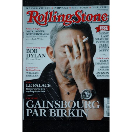 ROLLING STONE 004 T 01024 Cover Gainsbourg Birkin  Dylan Mick Jagger William Sheller
