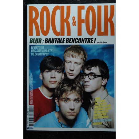 ROCK & FOLK 571  Mars 2015  David BOWIE  Royal Blood Noel Gallager The Jam PinkFloyd Kim Fowley