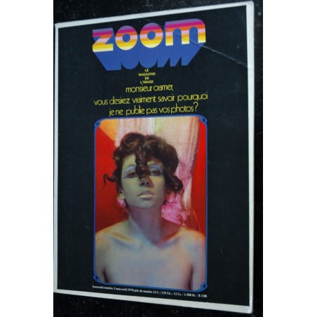 ZOOM MAGAZINE 2 J.P BOURGEOIS TOP-MODELS CHARME GACHET FANTASME CRAMER G. CARON