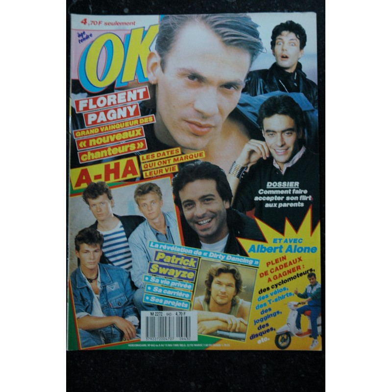 OK ! âge tendre 631  GUESH PATTI  MARC LAVOINE  GEORGE