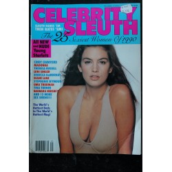 CELEBRITY SLEUTH Vol 03  n° 04  Linda BLAIR Geena DAVIS Michelle PFEIFFER Diana ROSS Vanessa REDGRAVE Penelope MILFORD